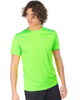 Immagine di WAIKIKI RUN - T shirt da running verde fluo in meh traspirante