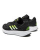 Immagine di ADIDAS - Sneaker da uomo nera in mesh traspirante con logo bianco e verde lime - DURAMO 10