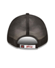 Immagine di NEW ERA - Cappello nero regolabile con logo pannello posteriore in mesh e logo Chicago Bulls - 9 FORTY