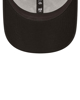 Immagine di NEW ERA - Cappello nero regolabile con logo bianco e pannello posteriore in mesh - 9 FORTY