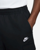 Immagine di NIKE - Pantaloncino cargo loose fit da uomo nero con logo bianco