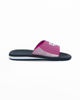 Immagine di ARENA - Ciabatte da donna rosa e blu scuro con fascia frontale e logo bianco - BEAT HOOK