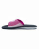 Immagine di ARENA - Ciabatte da donna rosa e blu scuro con fascia frontale e logo bianco - BEAT HOOK