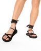 Immagine di MISS GLOBO - Sandalo lace-up nero