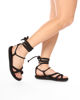 Immagine di MISS GLOBO - Sandalo lace-up nero