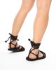 Immagine di MISS GLOBO - Sandalo lace-up nero