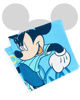Immagine di MICKEY - Telo mare in microspugna, 70x140CM