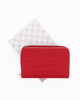 Immagine di LAURA BIAGIOTTI - Portafoglio da donna rosso con incisione logo