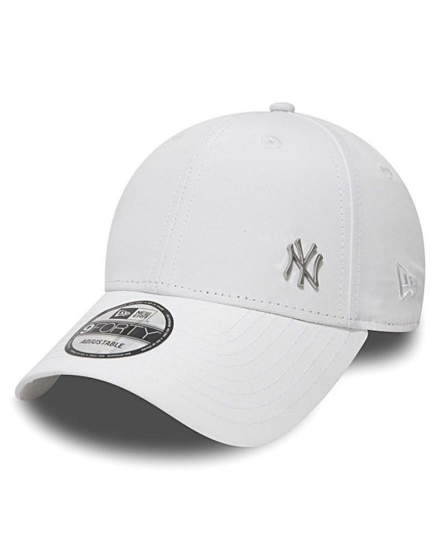 Immagine di NEW ERA - Cappello regolabile bianco con logo metallizzato - 9FORTY