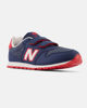 Immagine di NEW BALANCE - Scarpa da bambino blu e rossa con doppio strappo, numerata 28/35 - 500