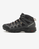 Immagine di SALOMON - Scarpa alta da trekking uomo nera in GORE-TEX impermeabile e traspirante con intersuola in EVA ammortizzante, numerata 40,5/47,5 - X BRAZE MID GTX