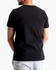 Immagine di NEW ERA - T shirt girocollo nera in cotone con logo Lakers