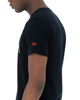 Immagine di NEW ERA - T shirt girocollo nera in cotone con logo Chicago Bulls