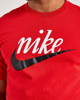 Immagine di NIKE - T shirt girocollo da uomo rossa con logo bianco e nero