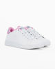 Immagine di ENRICO COVERI - Sneaker da donna bianca e rosa con dettaglio posteriore scozzese - EASY KILT