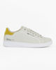 Immagine di ENRICO COVERI - Sneaker da uomo beige chiaro e senape con banda laterale e logo bianco - FAIR NBK