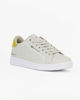 Immagine di ENRICO COVERI - Sneaker da uomo beige chiaro e senape con banda laterale e logo bianco - FAIR NBK