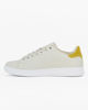 Immagine di ENRICO COVERI - Sneaker da uomo beige chiaro e senape con banda laterale e logo bianco - FAIR NBK