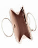 Immagine di MISS GLOBO - POCHETTE RASO NUDE CON STRASS E MANICI TONDI IN METALLO