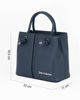Immagine di ENRICO COLLEZIONE - BORSA DUE MANICI BLU CON TRACOLLA