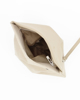 Immagine di TATOO - Pochette beige in camoscio con patta