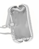 Immagine di DIVAS - Pochette argento tutta strass con un manico
