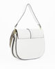 Immagine di DIVAS- Borsa bianca con doppia patta in VERA PELLE - MADE IN ITALY