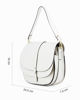 Immagine di DIVAS- Borsa bianca con doppia patta in VERA PELLE - MADE IN ITALY