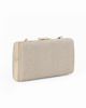 Immagine di MISS GLOBO- CLUTCH IN LUREX ORO CON  APERTURA IN METALLO