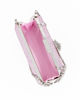 Immagine di MISS GLOBO - Clutch rosa con tracolla strass e chiusura a scatto