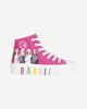 Immagine di BARBIE - Sneaker alta da bambina fuchsia e bianca con zip laterale