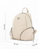 Immagine di DAVID JONES - Zaino bianco con due tasche frontali