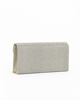 Immagine di DIVAS -  Pochette gold plissettata con glitter e patta