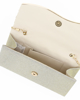 Immagine di DIVAS -  Pochette gold plissettata con glitter e patta