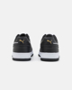 Immagine di PUMA - Sneakers da uomo in VERA PELLE nera e bianca con dettali oro - RBD GAME LOW