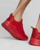 Immagine di PUMA - Sneakers da uomo rossa in mesh traspirante con soletta in memory foam - WIRED RUN PURE