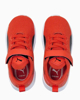 Immagine di PUMA - Sneaker da bambino arancione e nera con strappo, numerata 20/27 - FLYER RUNNER V INF