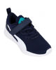 Immagine di PUMA - Sneaker da bambino blu e bianca con soletta in memory foam, numerata 28/35 - FLYER RUNNER V PS
