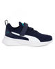 Immagine di PUMA - Sneaker da bambino blu e bianca con soletta in memory foam, numerata 28/35 - FLYER RUNNER V PS