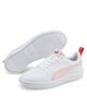 Immagine di PUMA - Sneaker bianca e rosa con lacci, numerata 36/39 - RICKIE JR