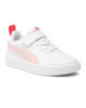 Immagine di PUMA - Sneaker da bambina bianca e rosa con strappo, numerata 28/35 - RICKIE AC PS