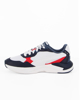 Immagine di PUMA - Sneakers bianca e blu con dettagli rossi e soletta in memory foam, numerata 36/39 - X RAY SPEED LITE JR