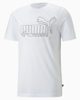 Immagine di PUMA - T shirt da uomo bianca in cotone con logo nero