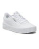 Immagine di PUMA - Sneaker da bambina bianca con dettagli argento, numerata 28/35 - CARINA 2.0 POP UP METALLICS PS