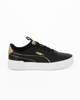 Immagine di PUMA - Sneaker nera con dettagli oro, numerata 36/39 - CARINA 2.0 POP UP METALLICS JR