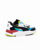 Immagine di PUMA - Sneaker da uomo bianca e nera con dettagli colorati e soletta in memory foam - X RAY SPEED