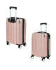 Immagine di RIFLE - TROLLEY ROSE GOLD IN ABS CON ANGOLI IN METALLO