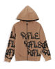 Immagine di RIFLE - COMPLETO TUTA RAGAZZO MARRONE FULL ZIP