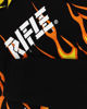 Immagine di RIFLE - COMPLETO TUTA RAGAZZO NERO CON FIAMME