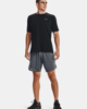 Immagine di UNDER ARMOR - T shirt da allenamento uomo nera in tessuto traspirante